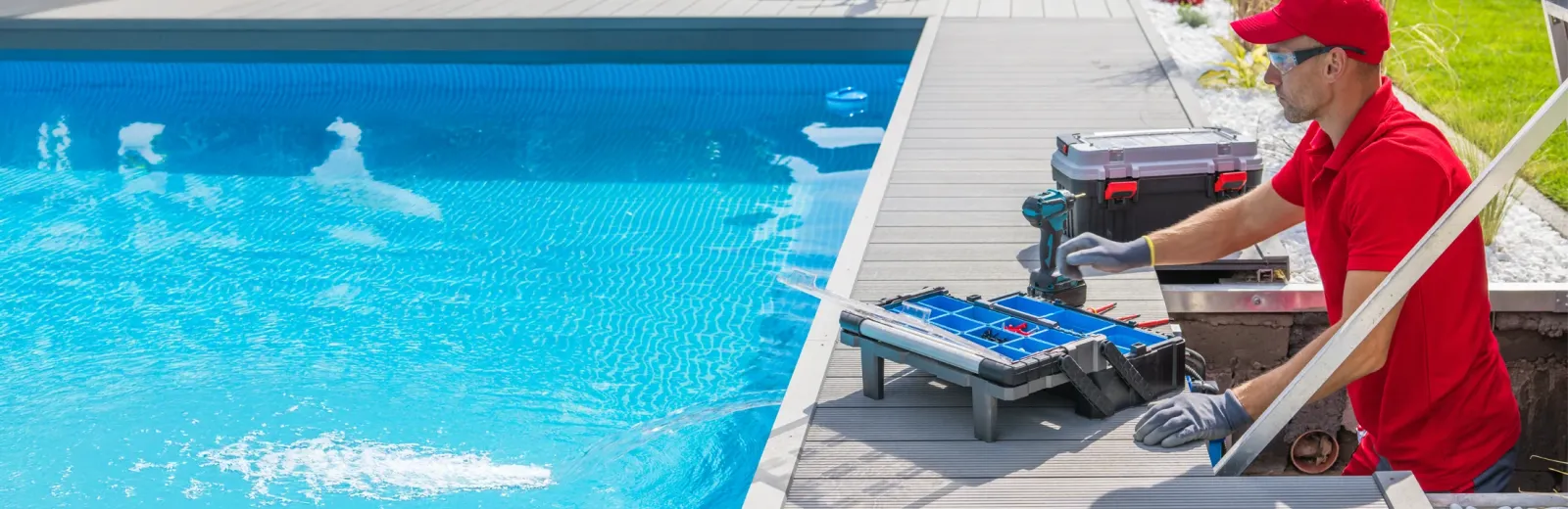 pool repair, fixing pump